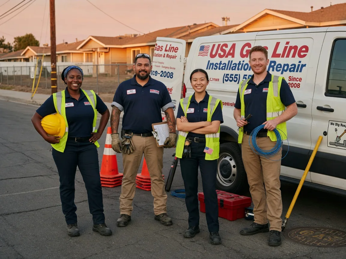Gas Line Installation company in Avery, TX